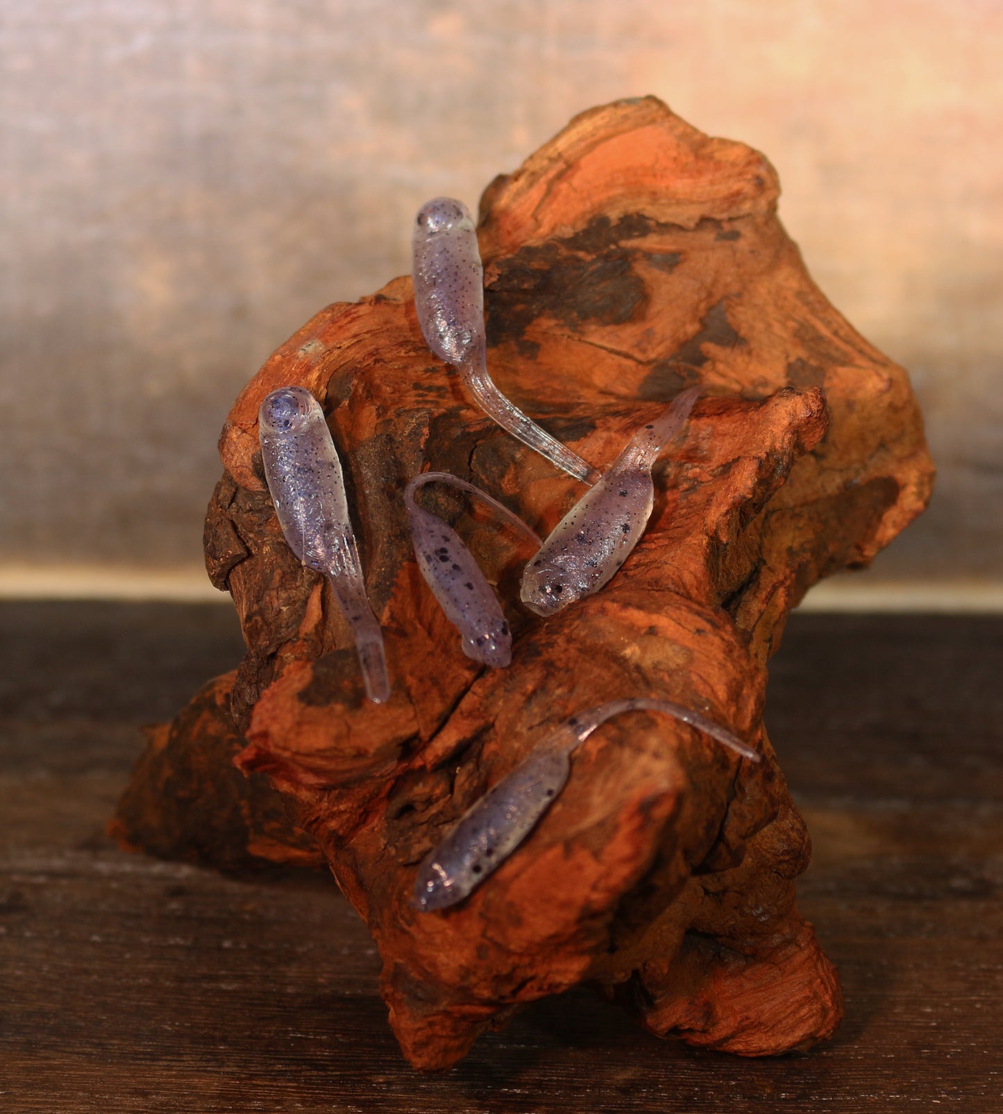 1.75" Crappie Chubs ( Blue Ghost )