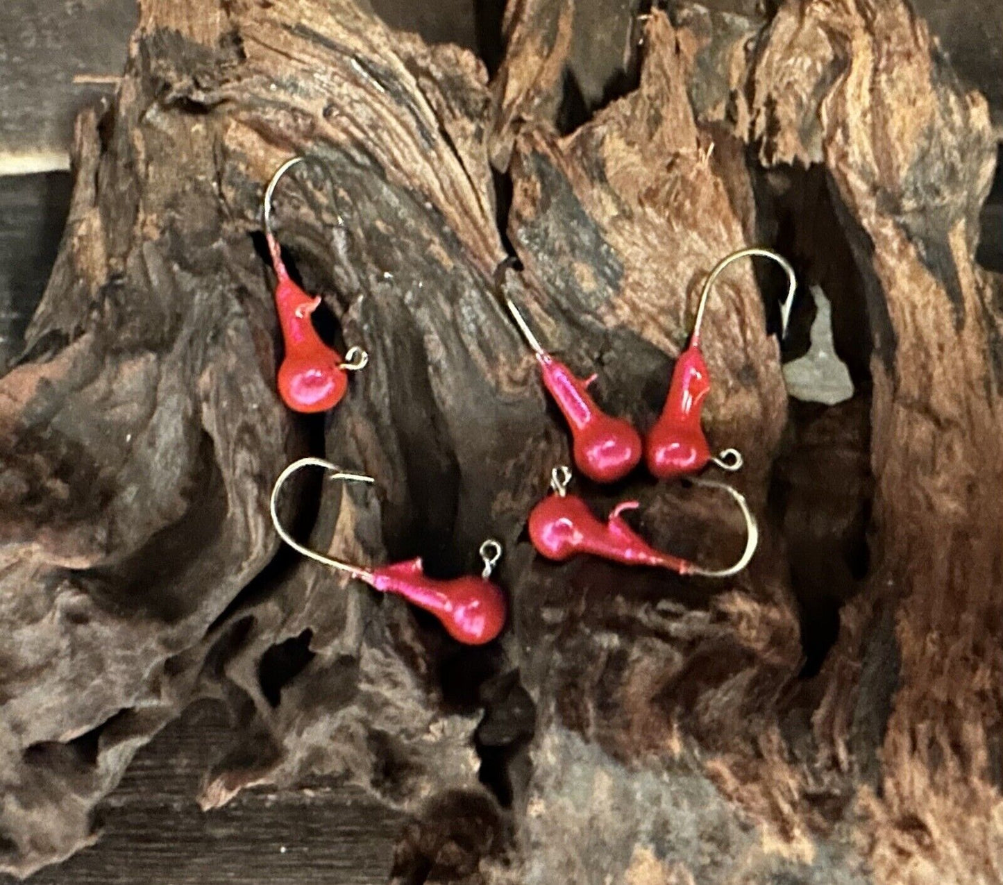 1/16 oz Round Jig Heads ( Candy Pink )