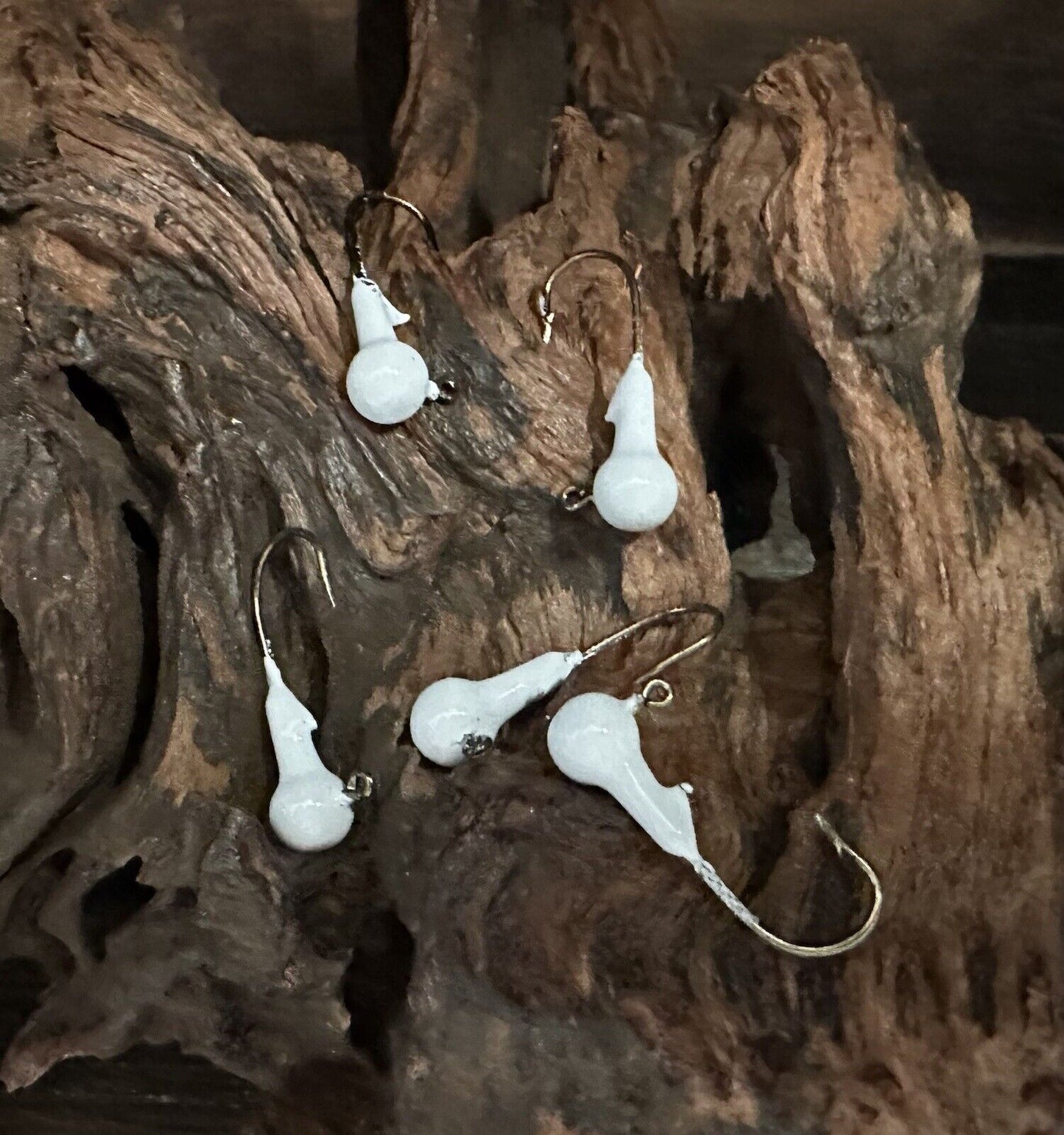 1/16 oz Round Jig Head ( White )