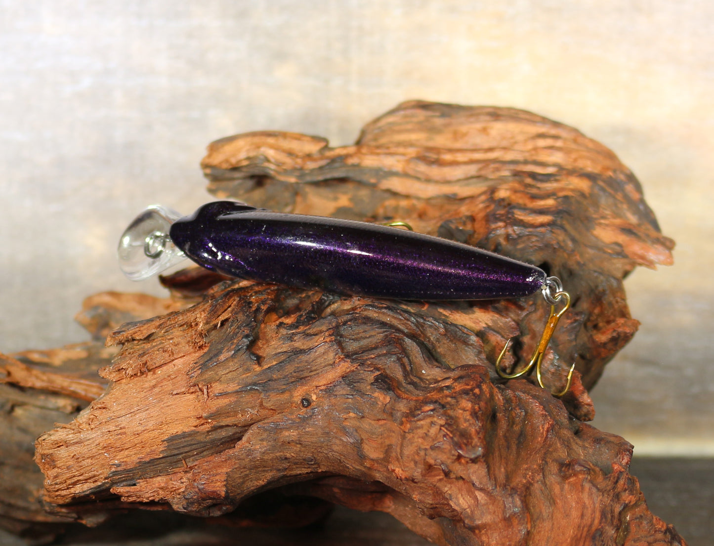 3.25" Flick Bait ( Purple Bomb )