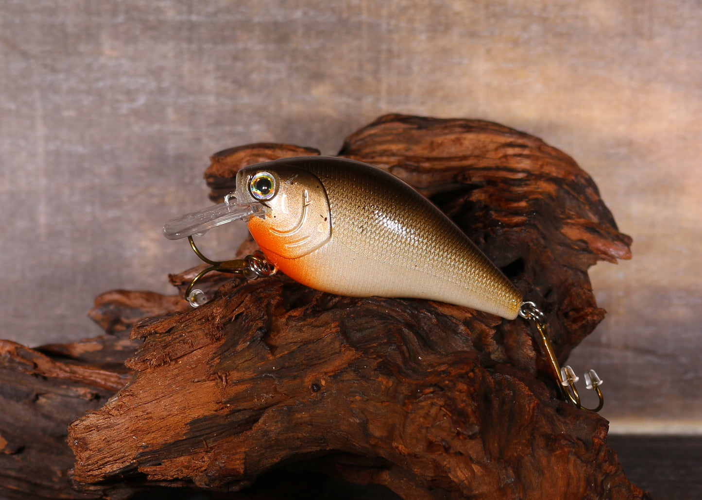 2.5 Square Bill Crankbait ( Brown Shad )