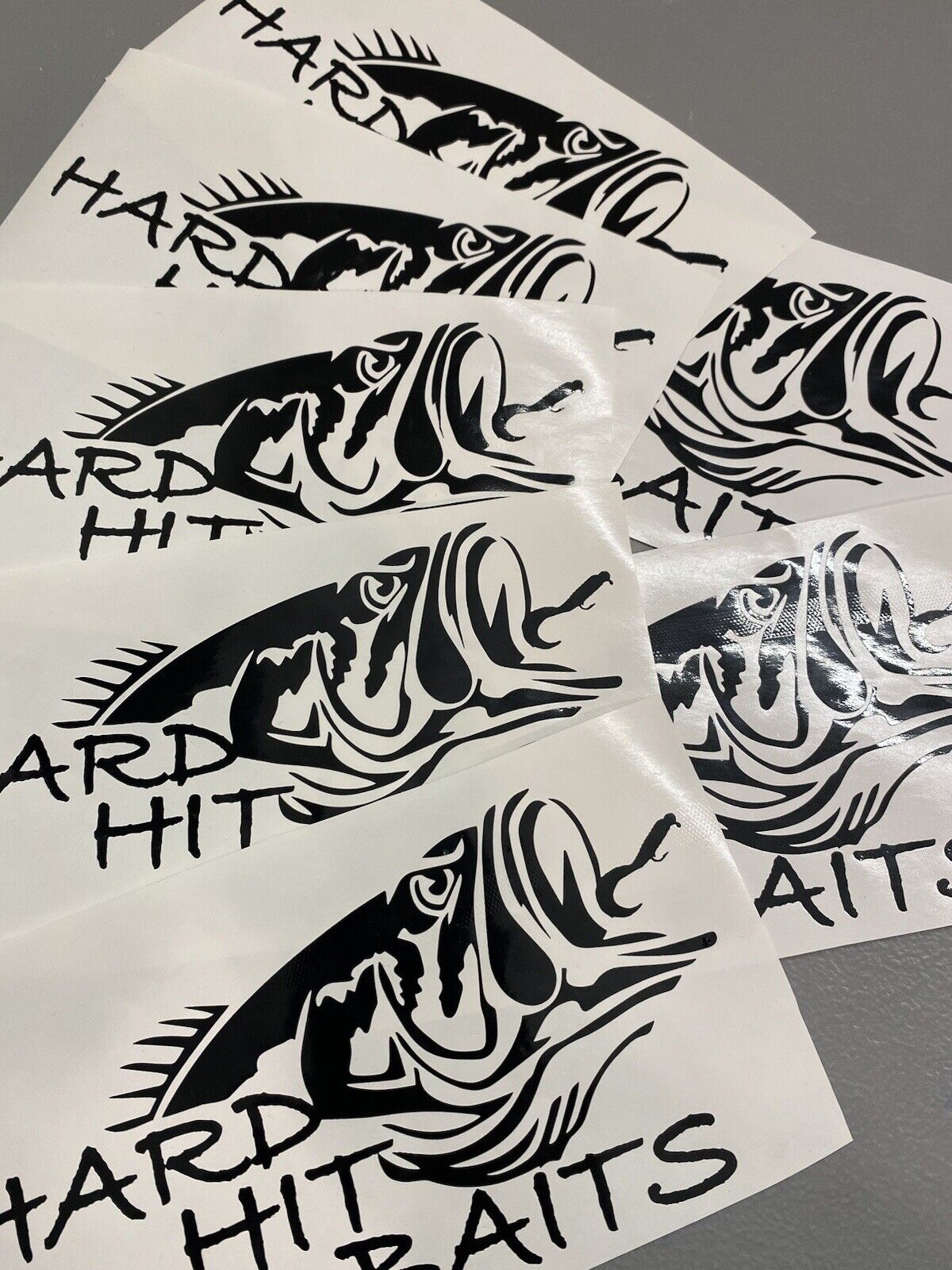 Hard Hit Baits Decal
